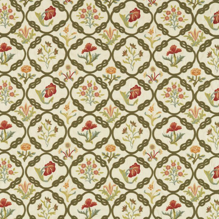 Mays Coverlet Twining Vine Fabric by Morris & Co