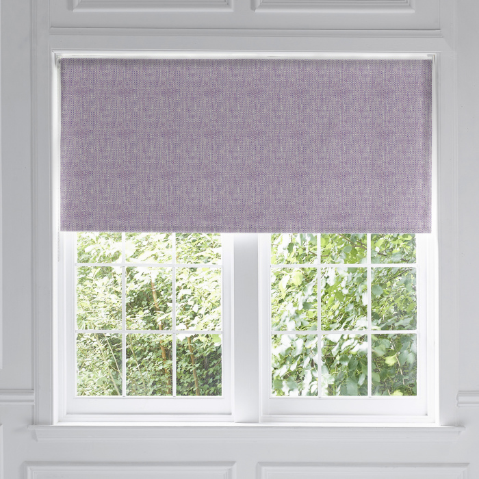 Roller Blind in Arran Blackout Amethyst