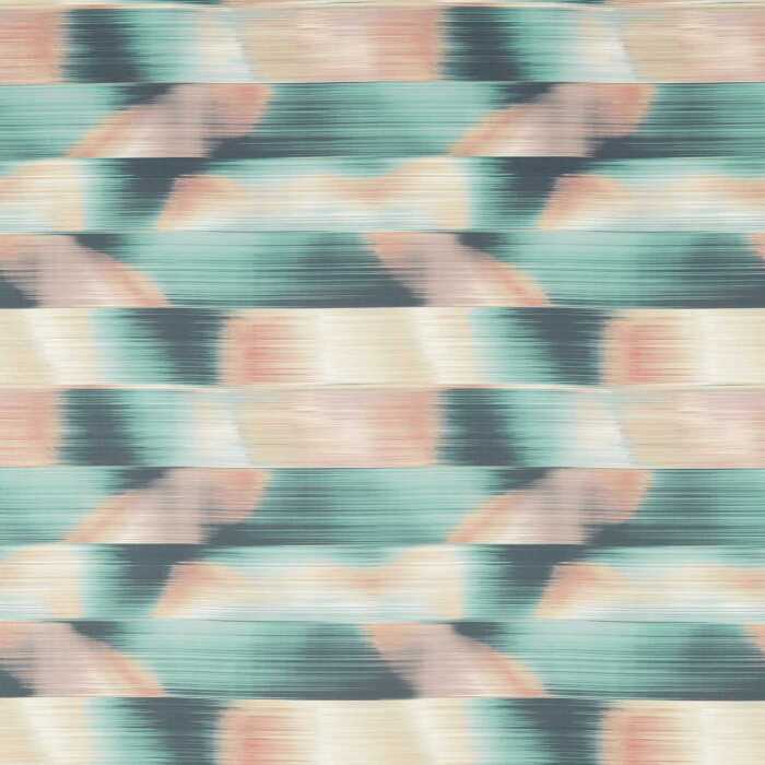 Oscillation Cascade/Rose Quartz Fabric by Harlequin