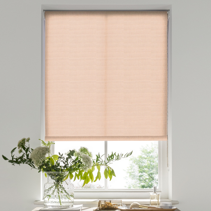 Palermo Peach Roller Blind