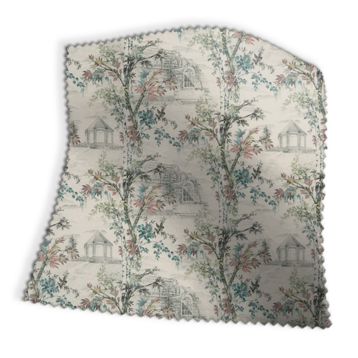 Made To Measure Roman Blinds Arboretum Rose Water Swatch