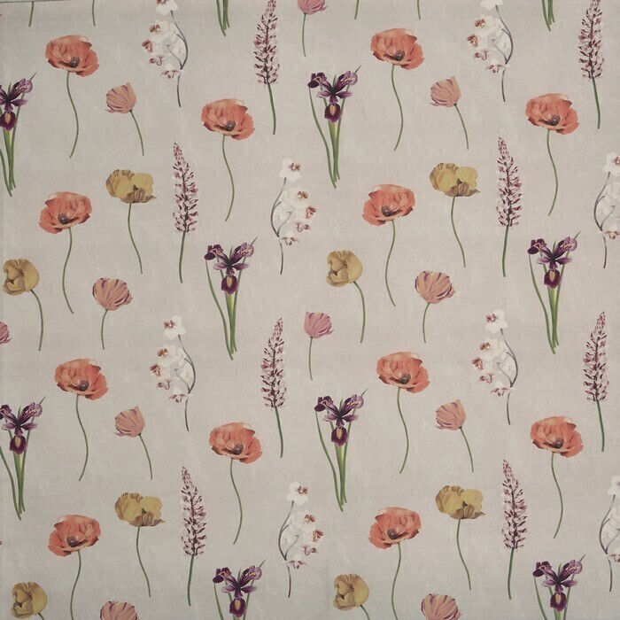 Made To Measure Roman Blinds Flower Press Peach Blossom Flat Image