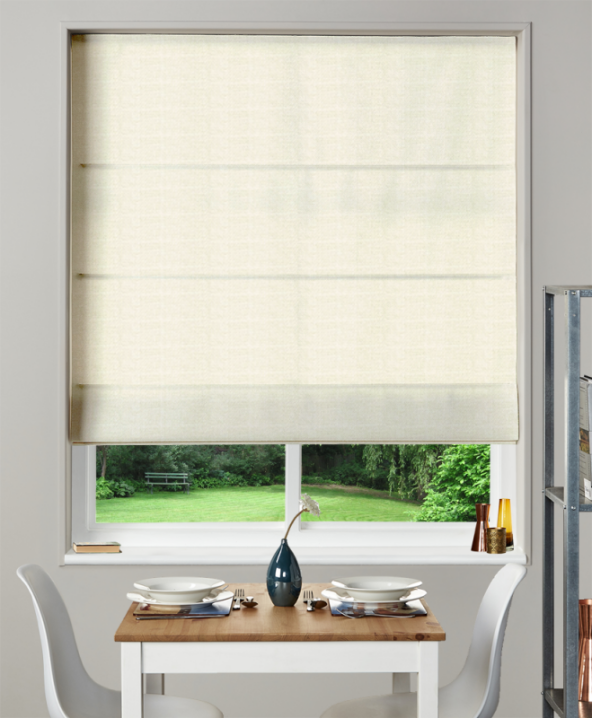 Made To Measure Roman Blind Henley Cream 1