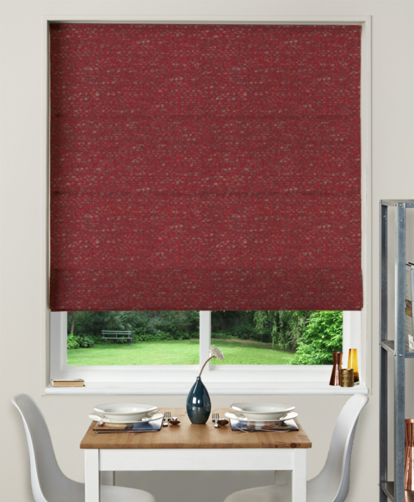 Made To Measure Roman Blind Iona Chilli Pepper A