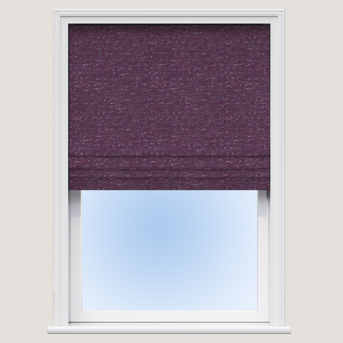 Made To Measure Roman Blind Iona Orchid Haze