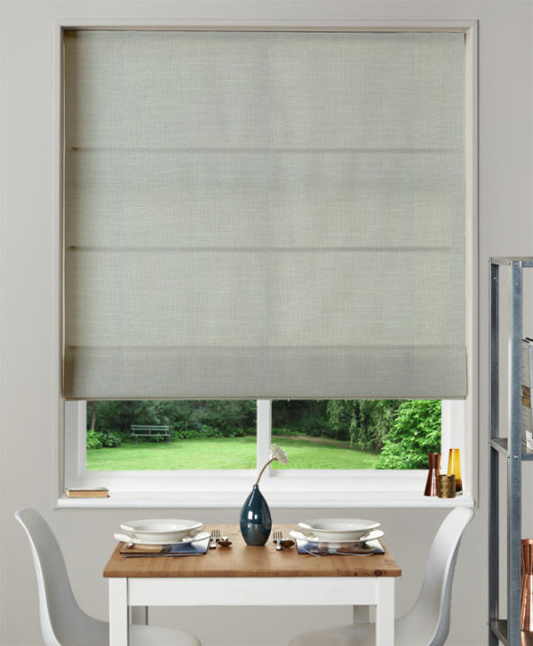 Made To Measure Roman Blind Nantucket French Blue 1