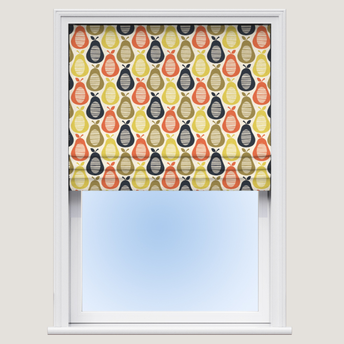 Scribble Pears Multi Roman Blind