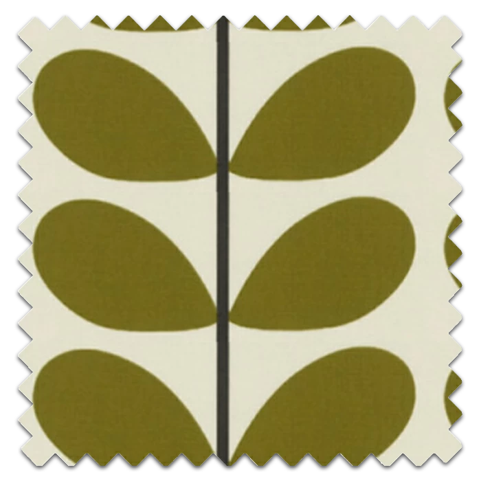 Swatch of Two Colour Stem Olive