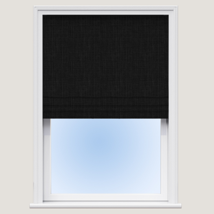 Made To Measure Roman Blind Poro Ebony