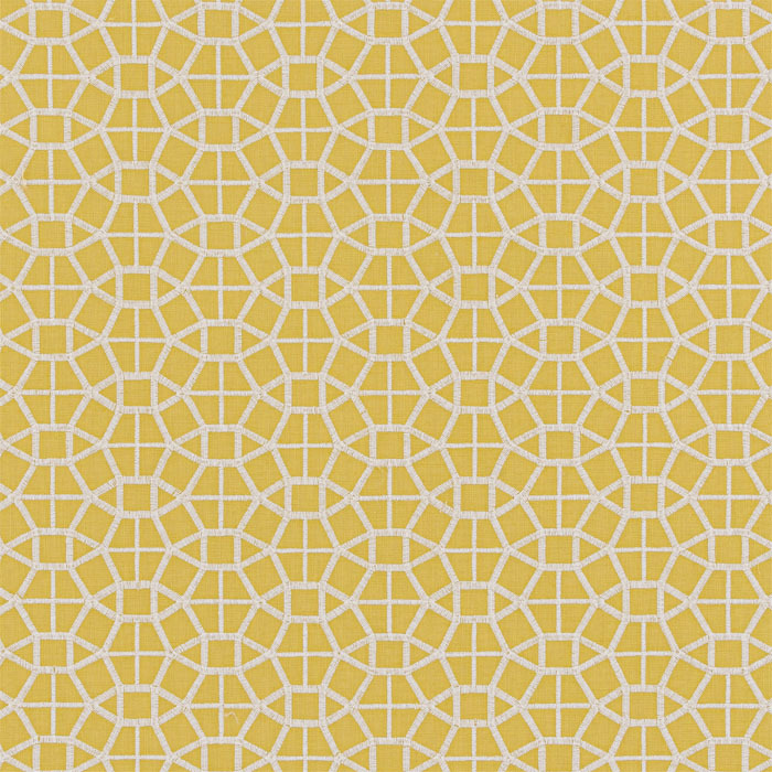 Al Hasa Ochre Fabric by Bill Beaumont