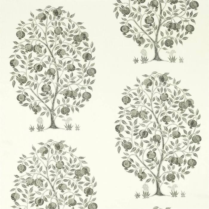 Anaar Tree Charcoal Fabric by Sanderson