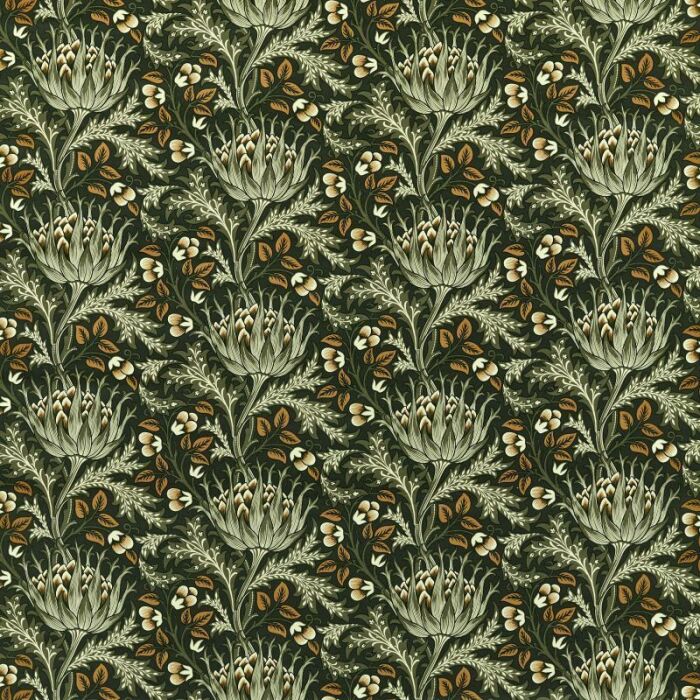 Artichoke Velvet Tump Fabric by Morris & Co