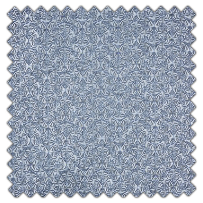 Swatch of Carve Indigo by Prestigious Textiles