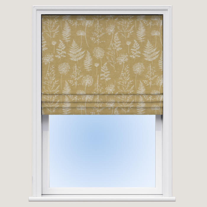 Made To Measure Roman Blinds Chervil Mustard