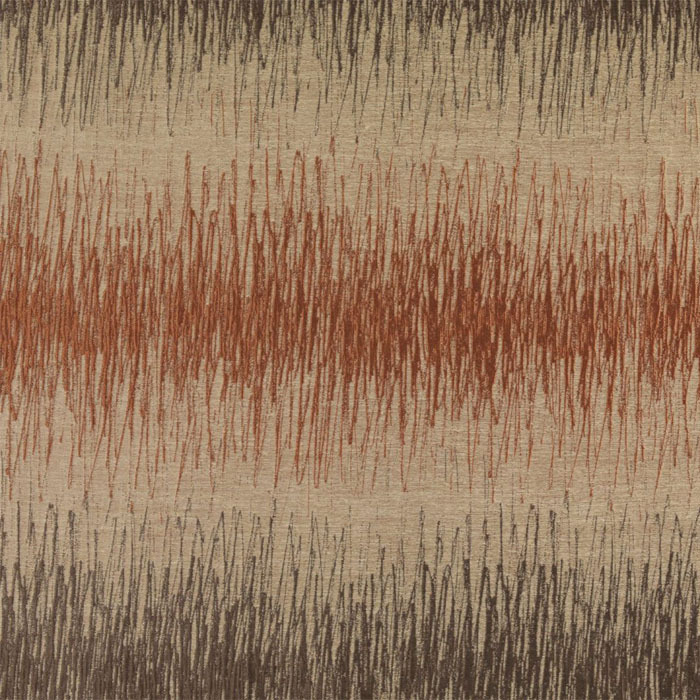 Chloe Terracotta Fabric by Bill Beaumont