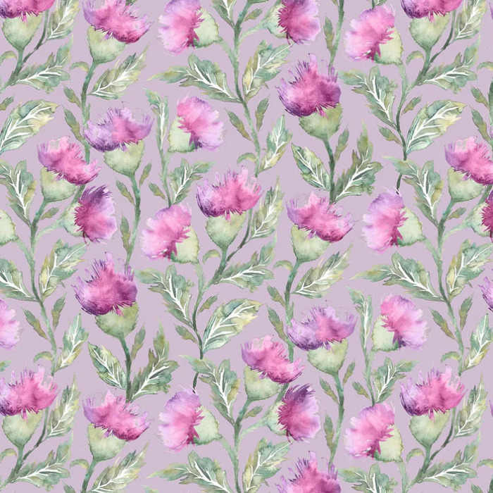 Ettrick Mauve Fabric by Voyage