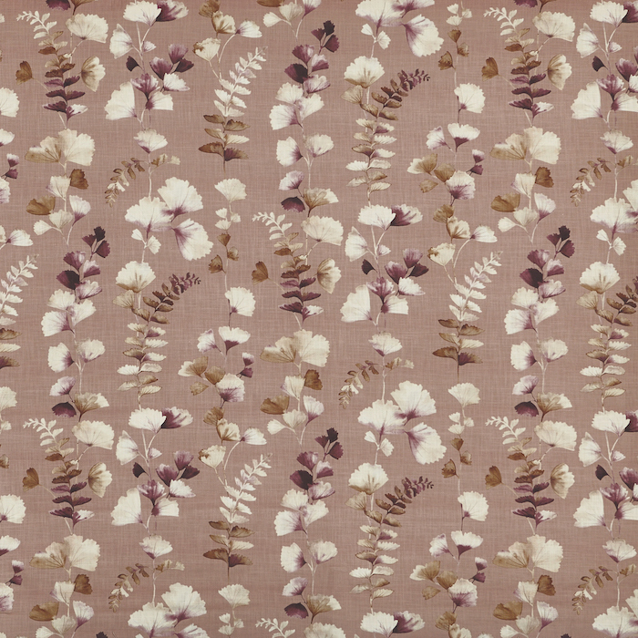 Eucalyptus Rhubarb Fabric by Prestigious Textiles