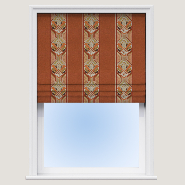 Gatsby Amber Roman Blind