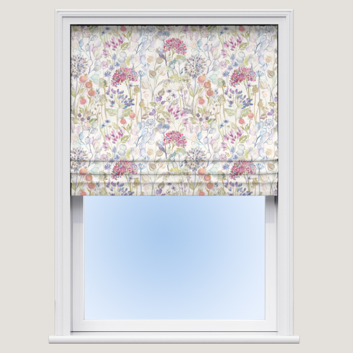 Hedgerow Cream Roman Blind