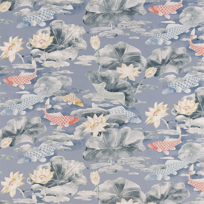 Koi Monsoon Fabric by Bill Beaumont