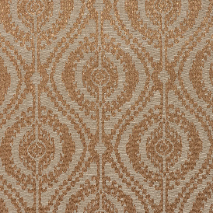 La Paz Burnt Orange Fabric by Porter And Stone