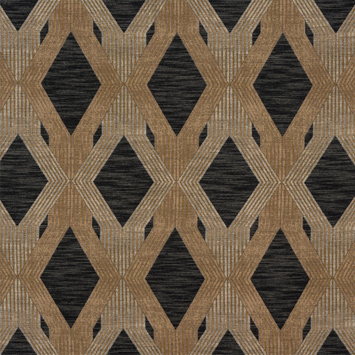 Magdelena Gold Fabric by Porter And Stone