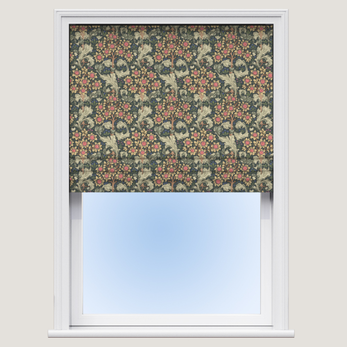 Orchid Nightshade Roman Blind