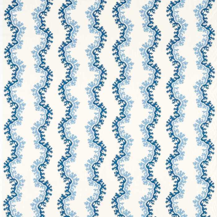 Oxbow Indigo Fabric by Sanderson