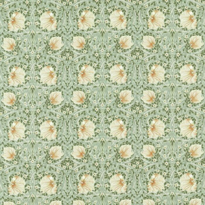 Pimpernel Bayleaf/Manilla Fabric by Morris & Co