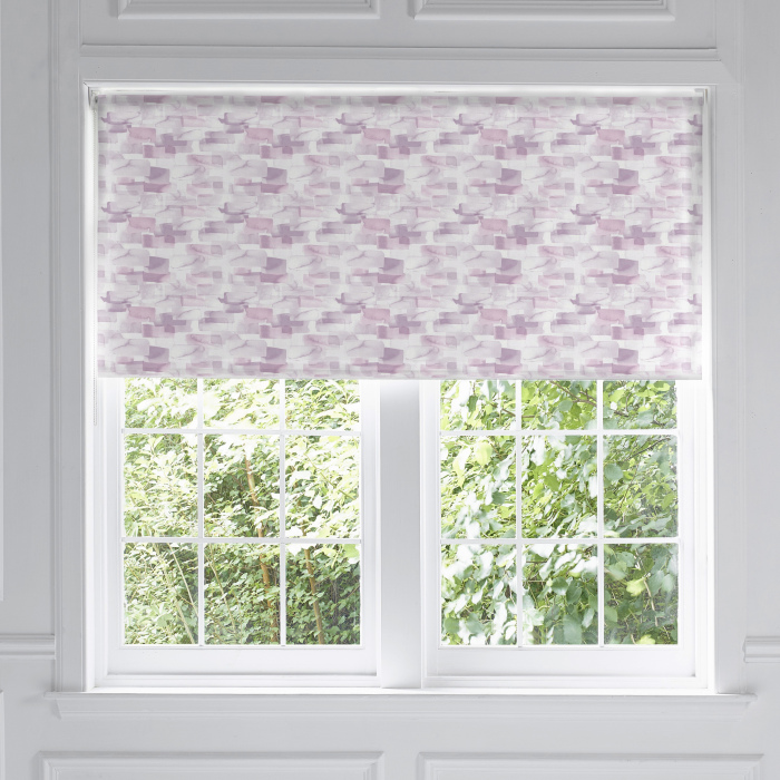 Roller Blind in Arran Blackout Amethyst