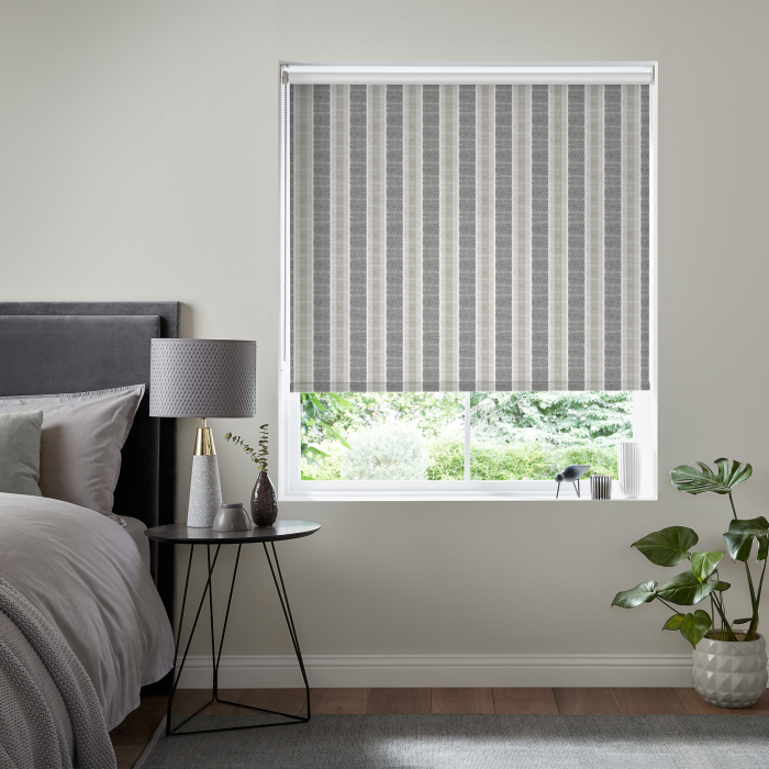 Serengeti Ash Blackout Eve Electric Roller Blind