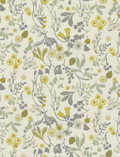 Ashbee Forest/Chartreuse Fabric