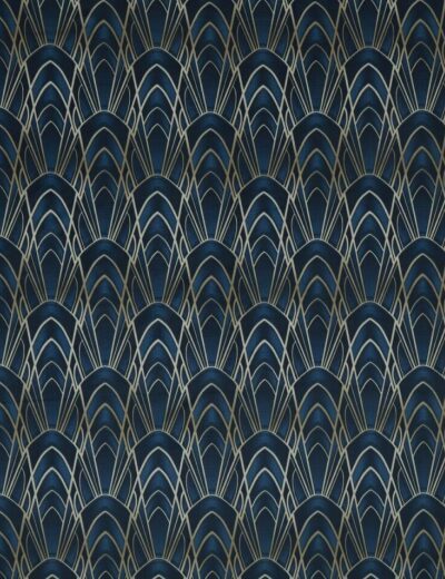 Delaunay Sapphire Fabric