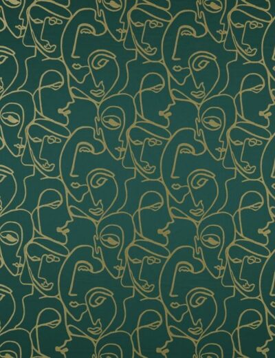 Henri Emerald Fabric