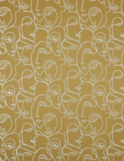 Henri Ochre Fabric