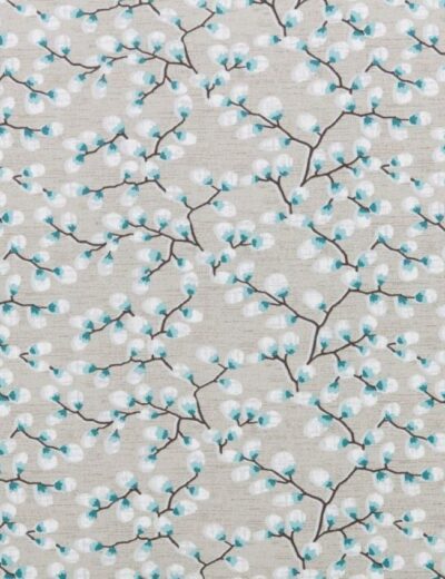 Jet Seafoam Fabric