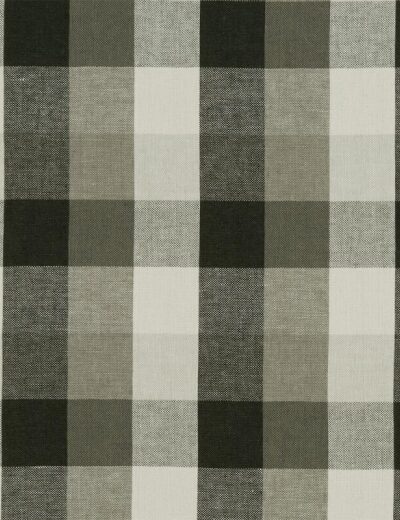 Austin Check Charcoal Fabric