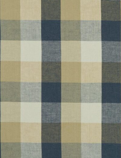 Austin Check Mineral/Blush Fabric