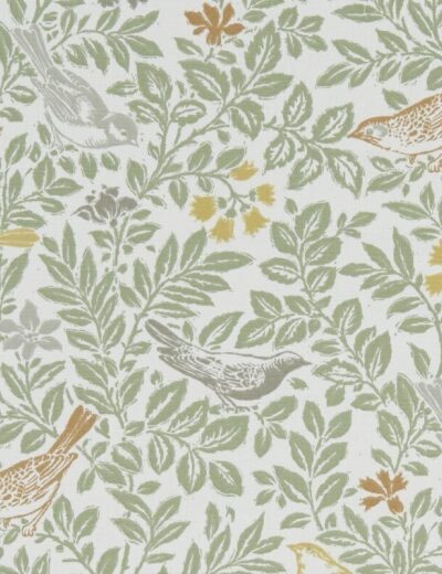 Bird Song Autumn Fabric