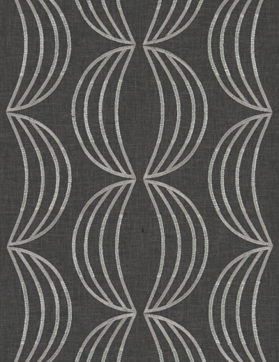 Carraway Charcoal Fabric