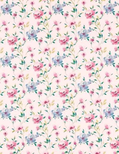 Serena Damson Fabric