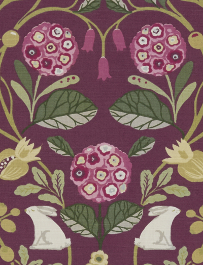 Forester Plum Fabric