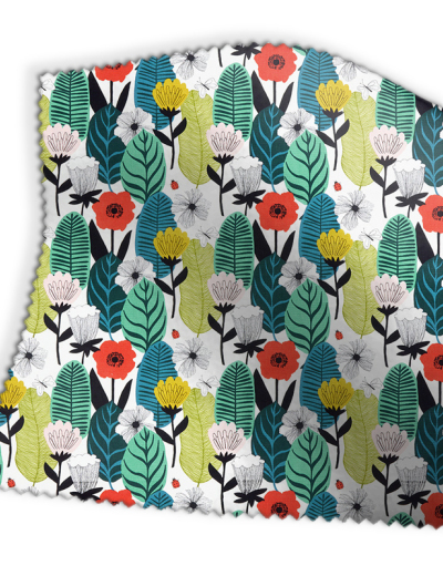 Blooma Poppy Fabric