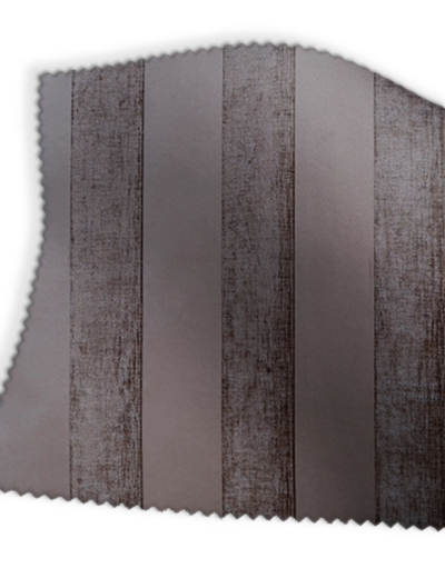 Boheme Stripe Mocha Fabric