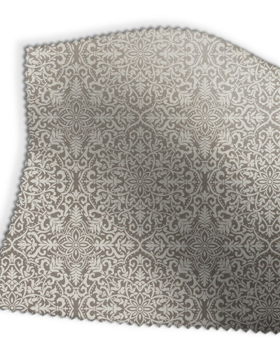 Brocade Ash Grey Fabric