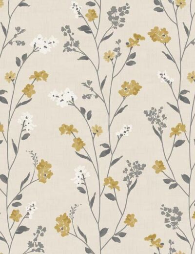 Enchanted Ochre Fabric