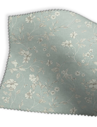 Etched Vine Eau De Nil Fabric