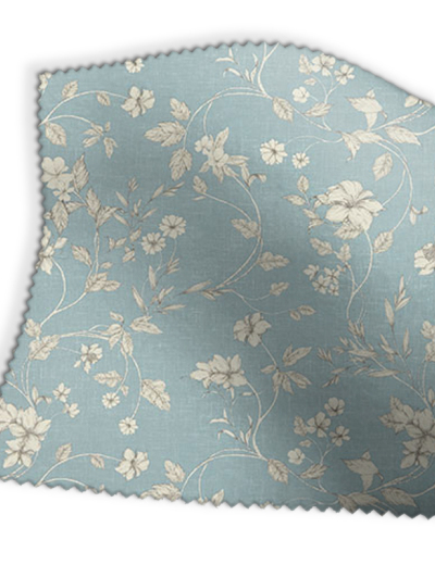 Etched Vine Wedgewood Fabric