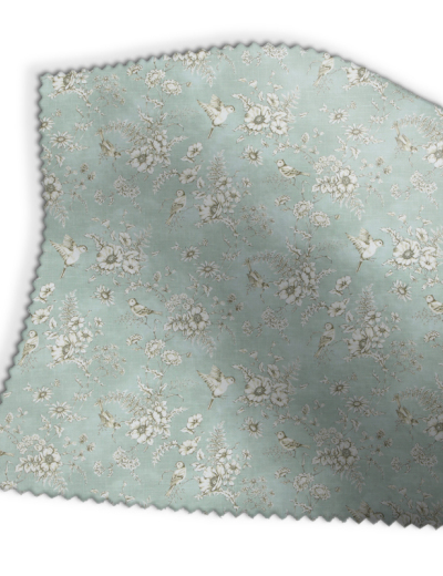 Finch Toile Eau De Nil Fabric