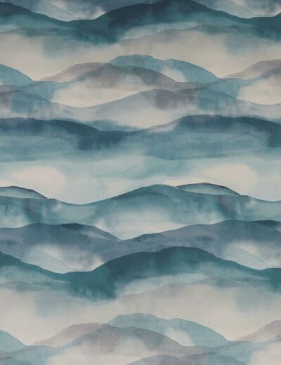 Landscape Cobalt Fabric